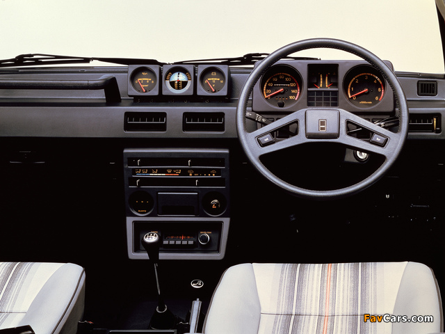 Mitsubishi Pajero Canvas Top (I) 1982–91 pictures (640 x 480)