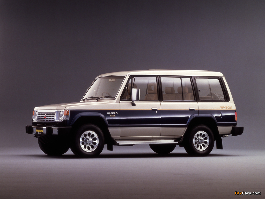 Mitsubishi Pajero Wagon (I) 1983–91 images (1024 x 768)