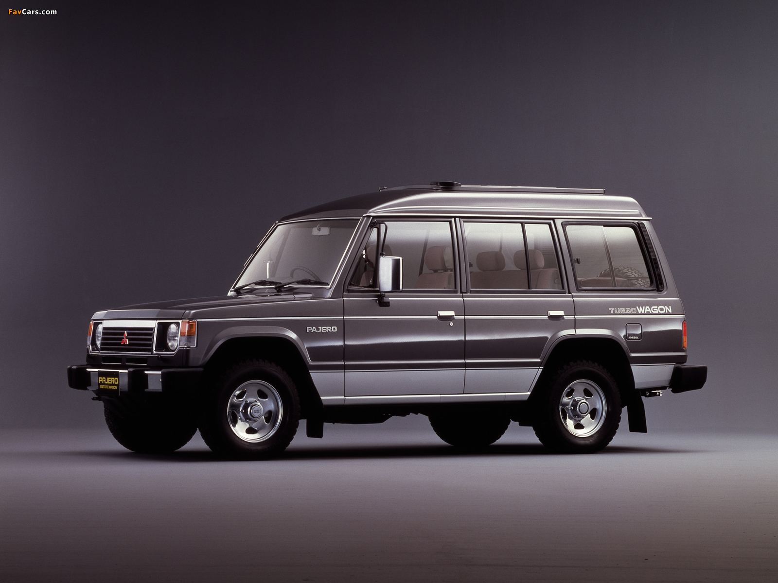 Mitsubishi Pajero Wagon High Roof (I) 1983–91 photos (1600 x 1200)