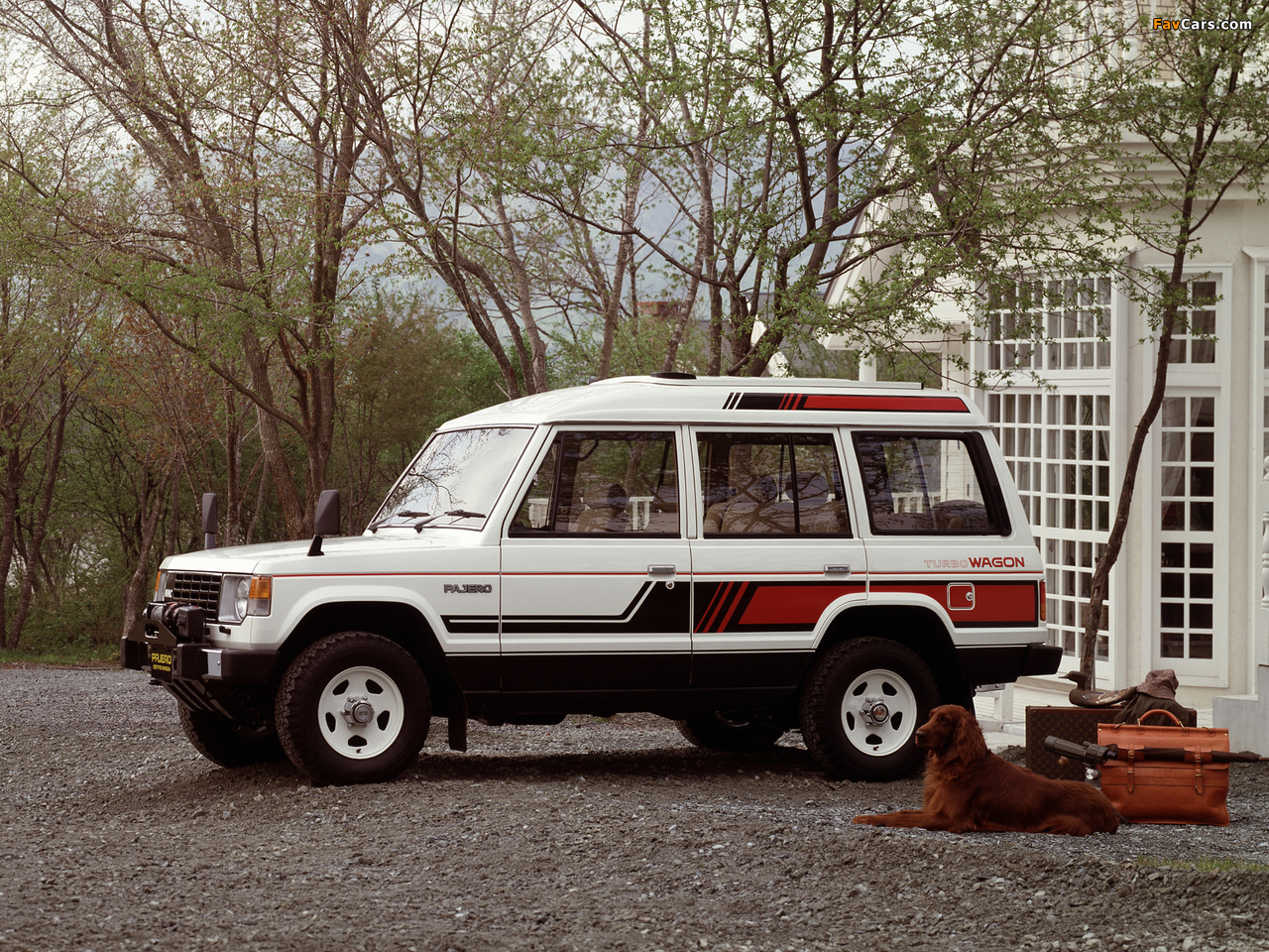 Mitsubishi Pajero Wagon High Roof (I) 1983–91 wallpapers (1280 x 960)