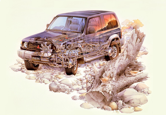 Mitsubishi Pajero Metal Top (II) 1991–99 wallpapers