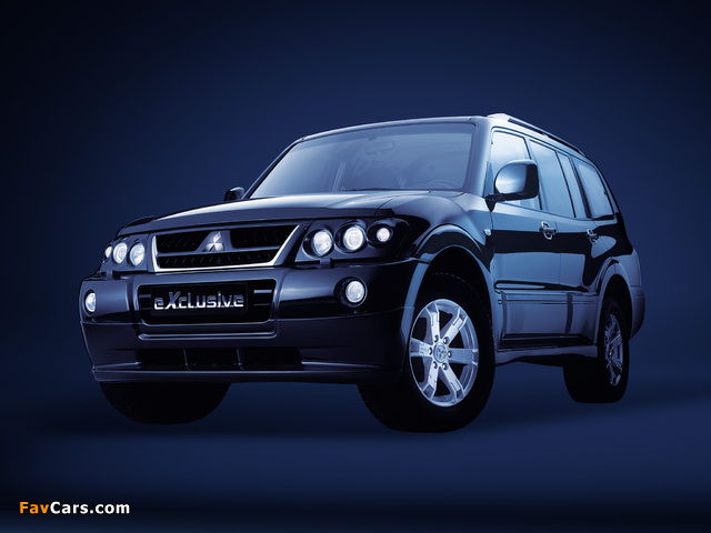 Mitsubishi Pajero eXclusive 5-door 2005 wallpapers (640 x 480)