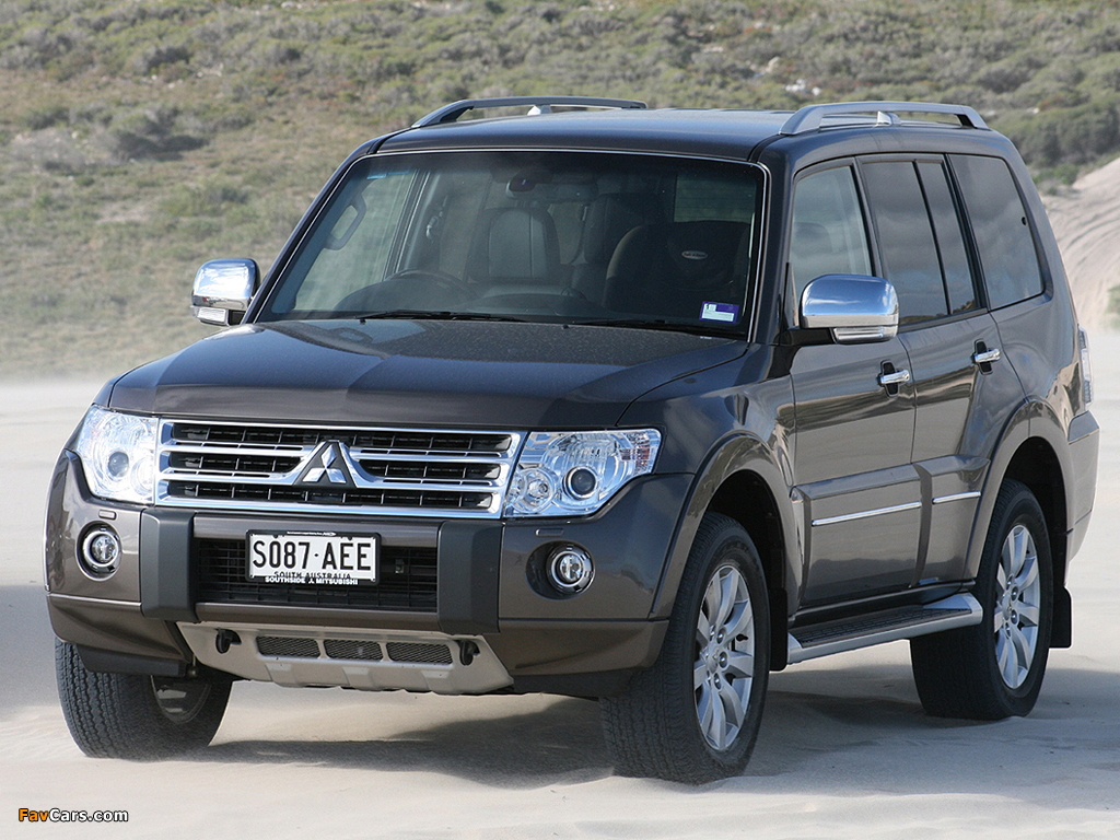 Mitsubishi Pajero 5-door AU-spec 2006–11 images (1024 x 768)