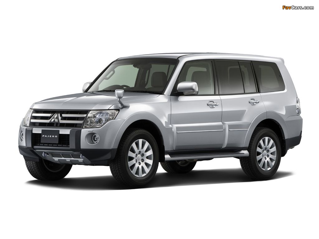 Mitsubishi Pajero 5-door JP-spec 2006–11 photos (1024 x 768)