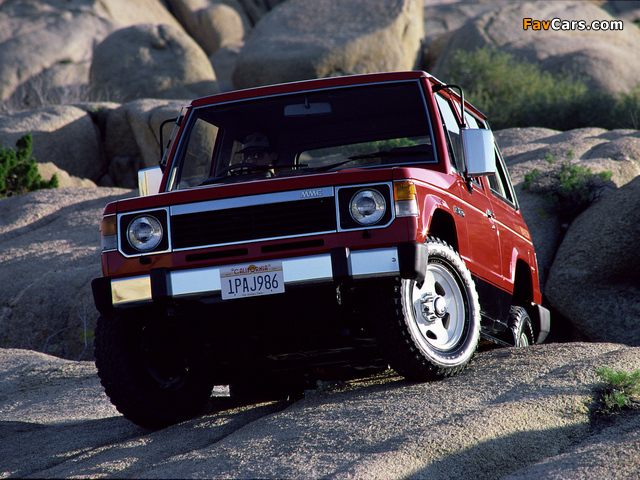 Pictures of Mitsubishi Pajero Metal Top (I) 1982–91 (640 x 480)
