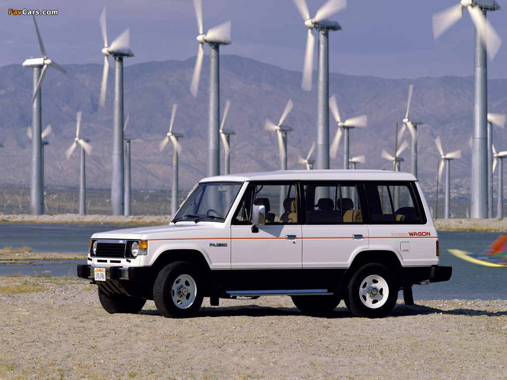 Pictures of Mitsubishi Pajero Wagon (I) 1983–91 (1024 x 768)