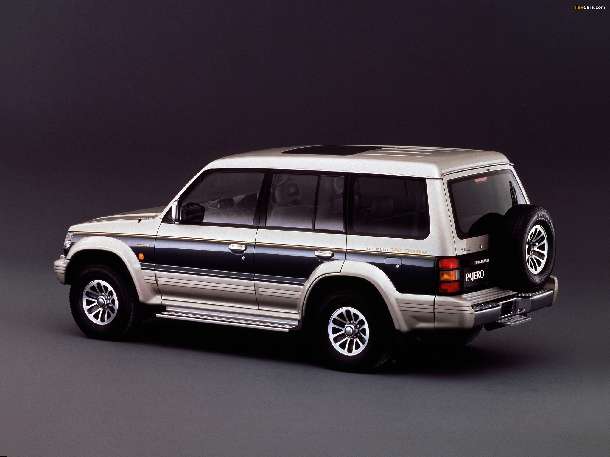 Pictures of Mitsubishi Pajero Wagon JP-spec (II) 1991–97 (2048 x 1536)