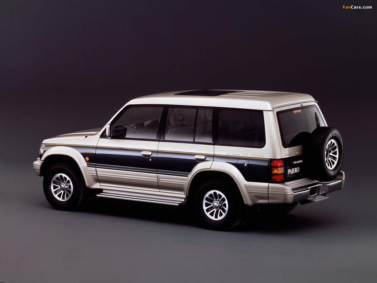 Pictures of Mitsubishi Pajero Wagon JP-spec (II) 1991–97 (1280 x 960)