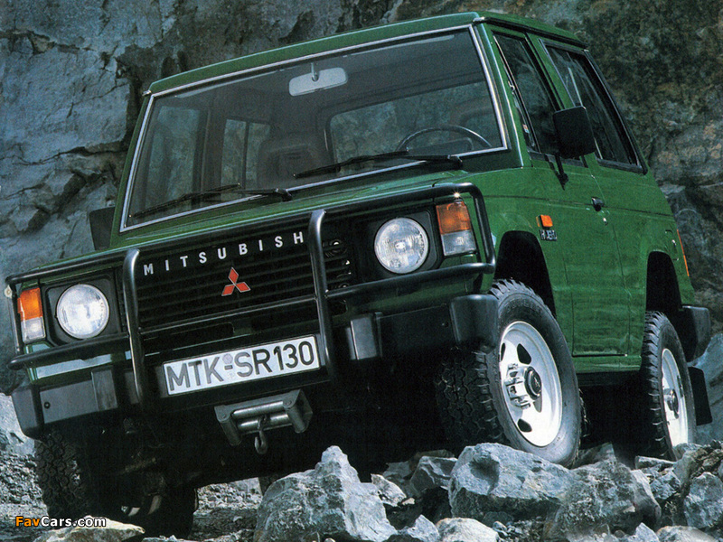 Mitsubishi Pajero Metal Top (I) 1982–91 wallpapers (800 x 600)