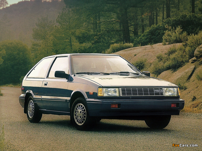 Mitsubishi Precis 3-door 1985–89 wallpapers (800 x 600)