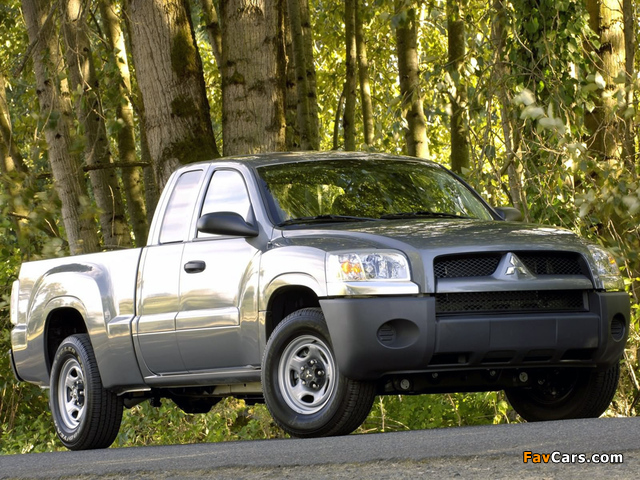 Photos of Mitsubishi Raider Single Cab 2005–09 (640 x 480)