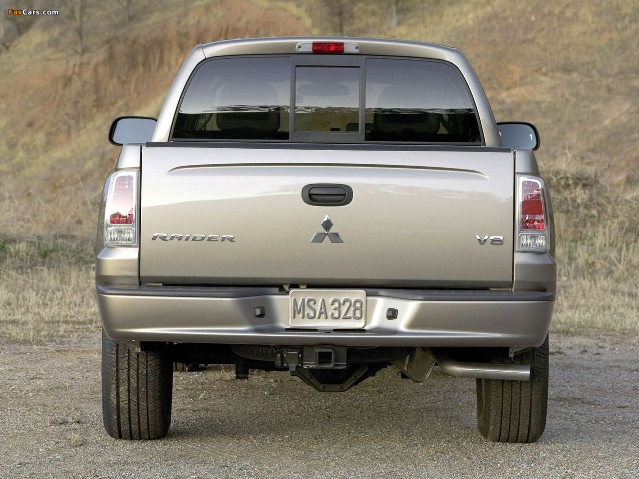 Pictures of Mitsubishi Raider Double Cab 2005–09 (1280 x 960)