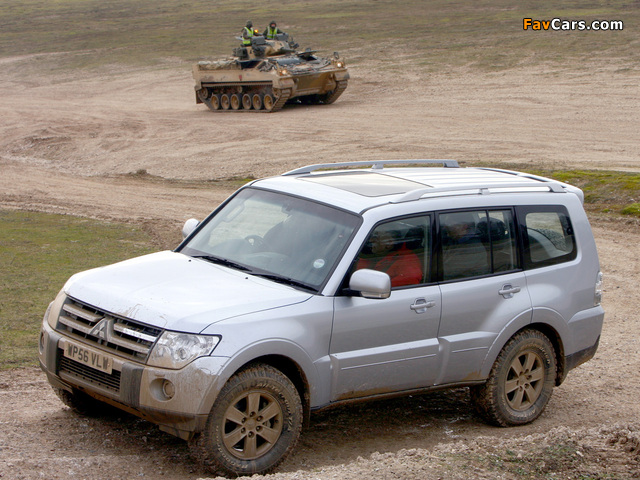 Pictures of Mitsubishi Shogun 5-door 2006–11 (640 x 480)