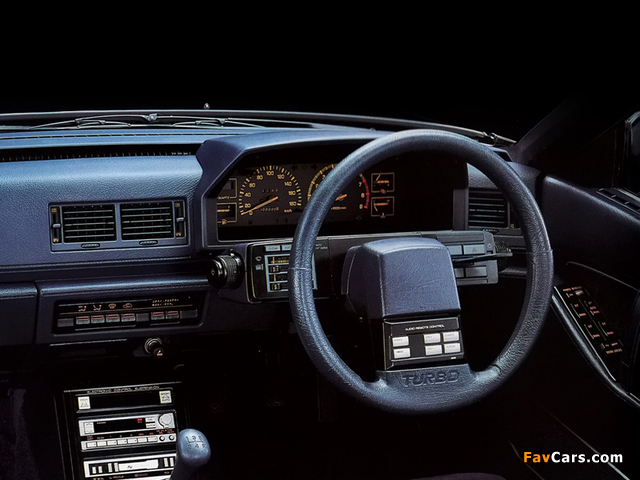 Mitsubishi Galant Sigma 2000 VR Hardtop (E15A) 1984–86 wallpapers (640 x 480)