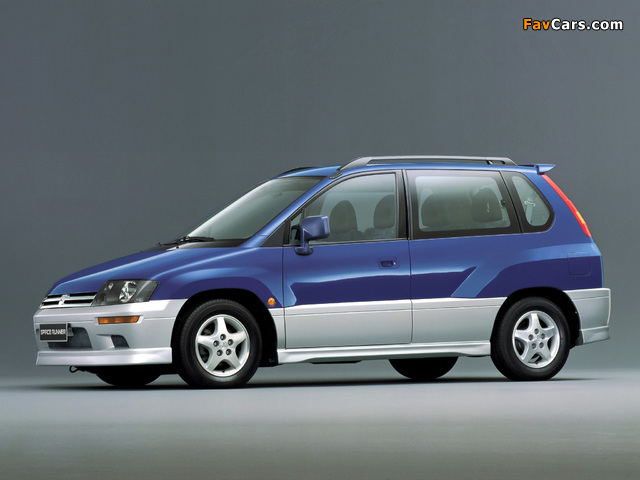 Mitsubishi Space Runner (N61W) 1999–2002 wallpapers (640 x 480)