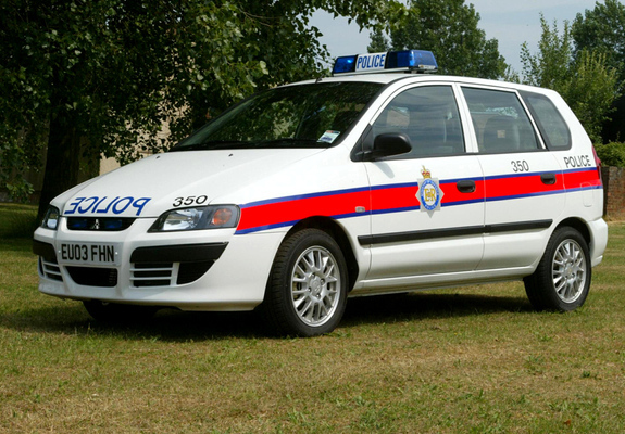 Mitsubishi Space Star Police 2002–05 images