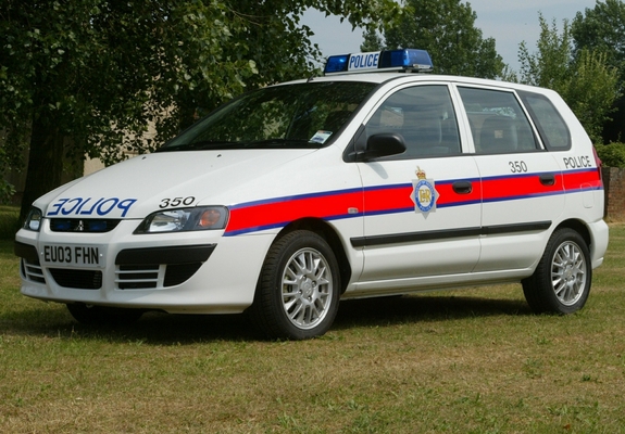 Mitsubishi Space Star Police 2002–05 wallpapers