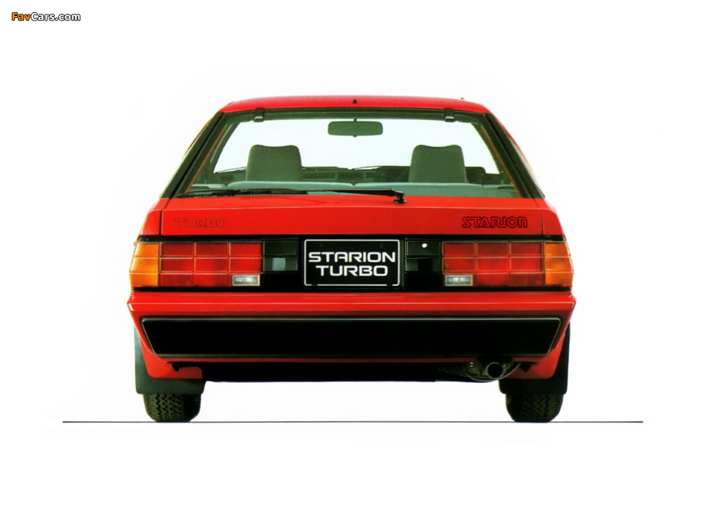 Images of Mitsubishi Starion Turbo GSR-III 1982–87 (1024 x 768)