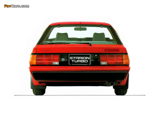 Images of Mitsubishi Starion Turbo GSR-III 1982–87 (640 x 480)