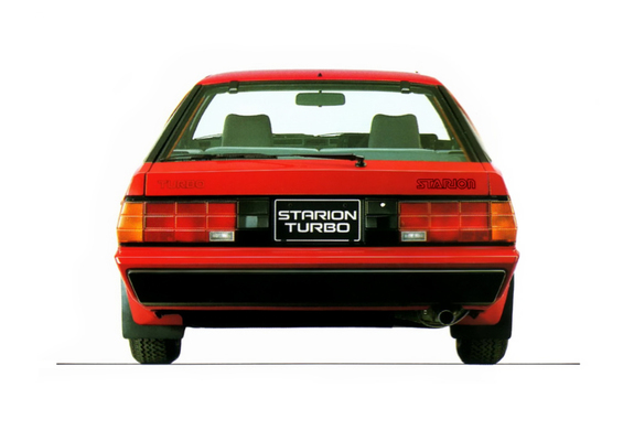 Images of Mitsubishi Starion Turbo GSR-III 1982–87