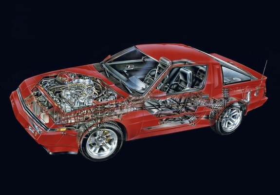 Images of Mitsubishi Starion ESI-R US-spec 1986–89