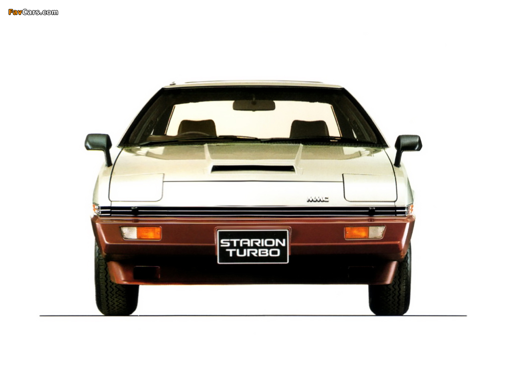 Mitsubishi Starion Turbo GSR-X 1982–87 images (1024 x 768)
