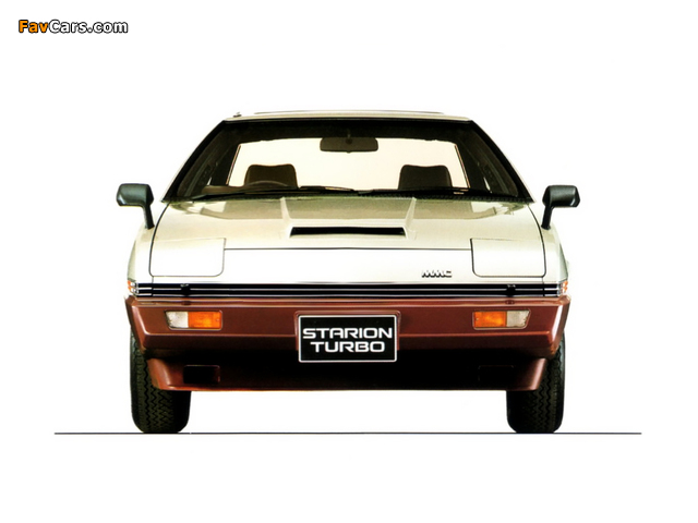 Mitsubishi Starion Turbo GSR-X 1982–87 images (640 x 480)