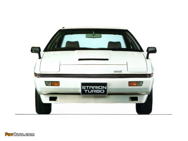 Mitsubishi Starion Turbo GSR-II 1982–87 images (640 x 480)
