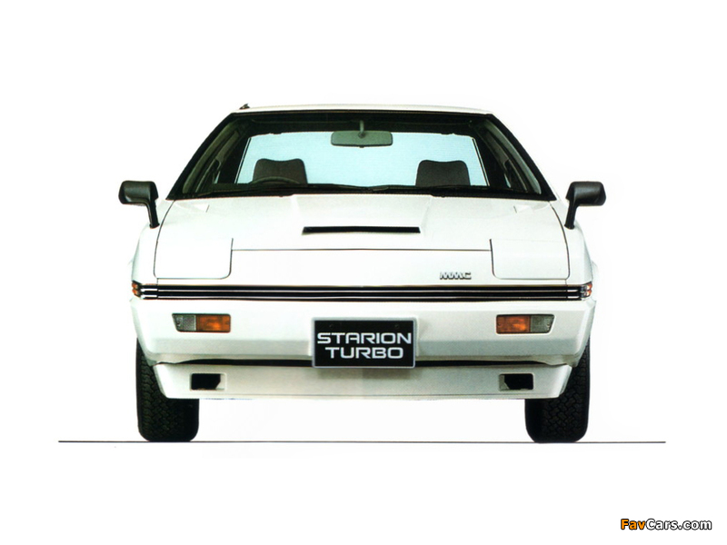 Mitsubishi Starion Turbo GSR-II 1982–87 images (800 x 600)