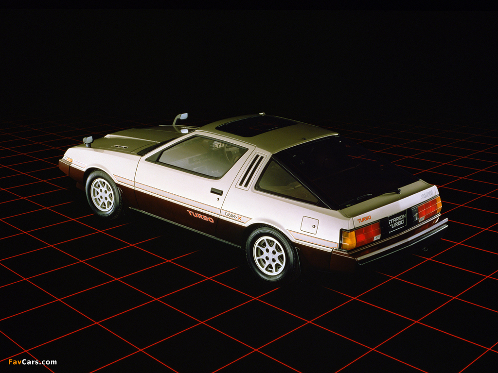 Mitsubishi Starion Turbo GSR-X 1982–87 pictures (1024 x 768)