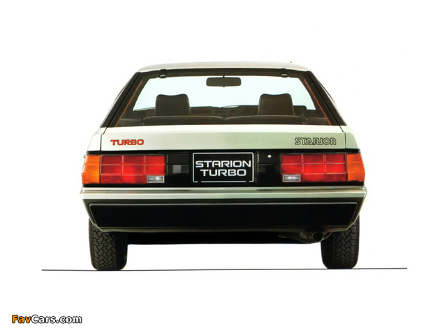 Mitsubishi Starion Turbo GSR-I 1982–84 pictures (640 x 480)