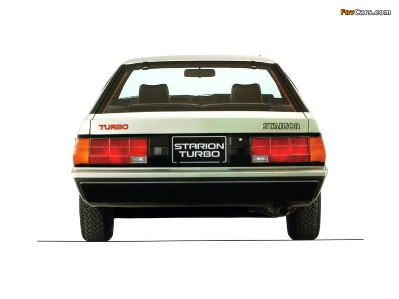 Mitsubishi Starion Turbo GSR-I 1982–84 pictures (800 x 600)