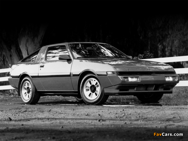 Mitsubishi Starion ESI 1985–86 wallpapers (640 x 480)