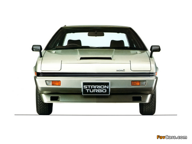 Pictures of Mitsubishi Starion Turbo GSR-I 1982–84 (640 x 480)