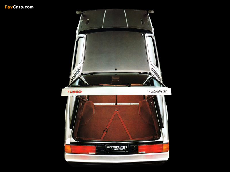 Mitsubishi Starion Turbo GSR-III 1982–87 wallpapers (800 x 600)