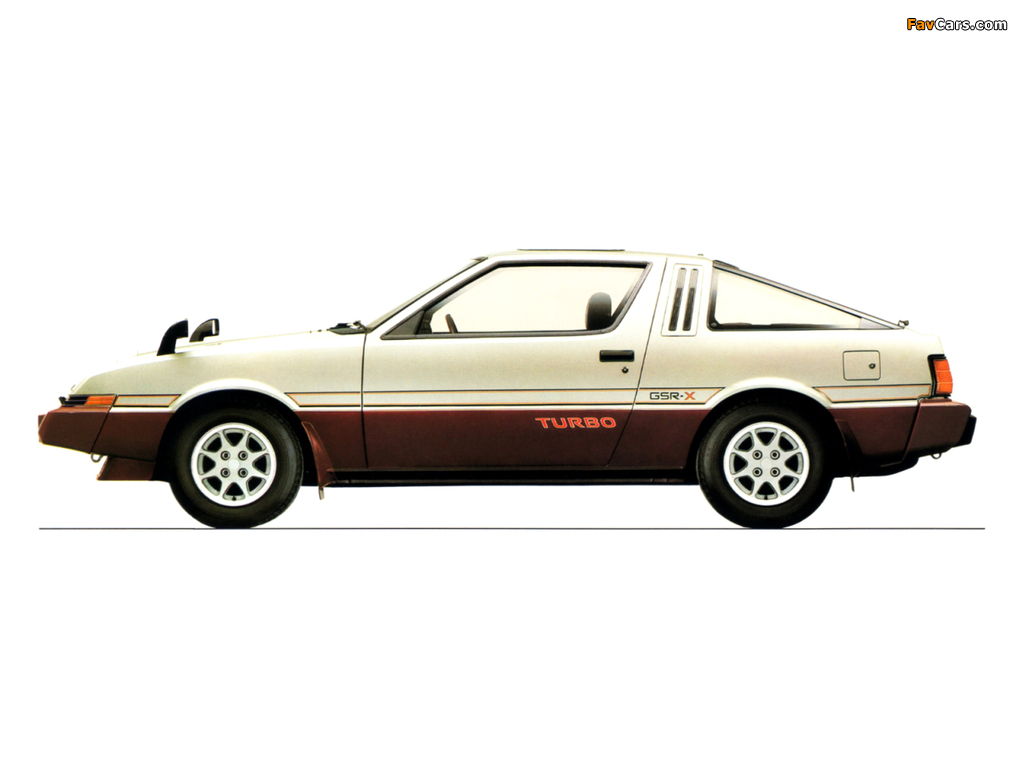 Mitsubishi Starion Turbo GSR-X 1982–87 wallpapers (1024 x 768)