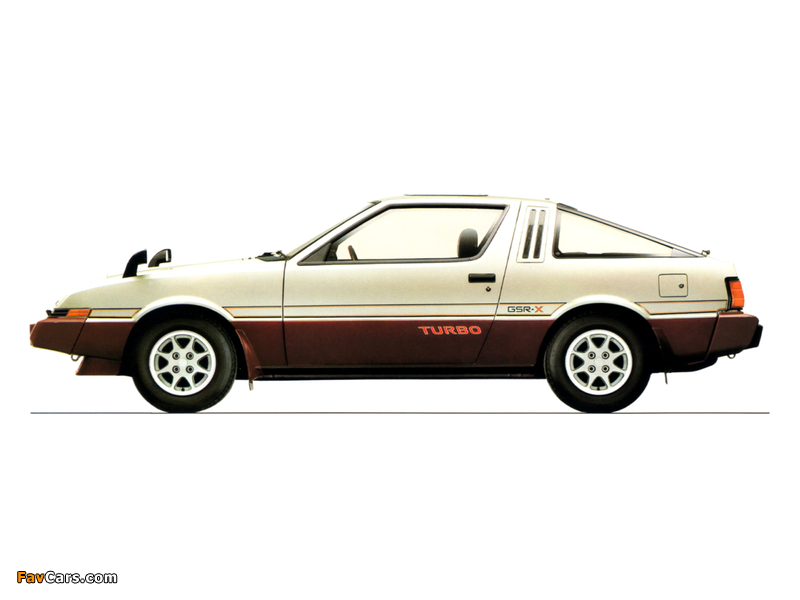 Mitsubishi Starion Turbo GSR-X 1982–87 wallpapers (800 x 600)