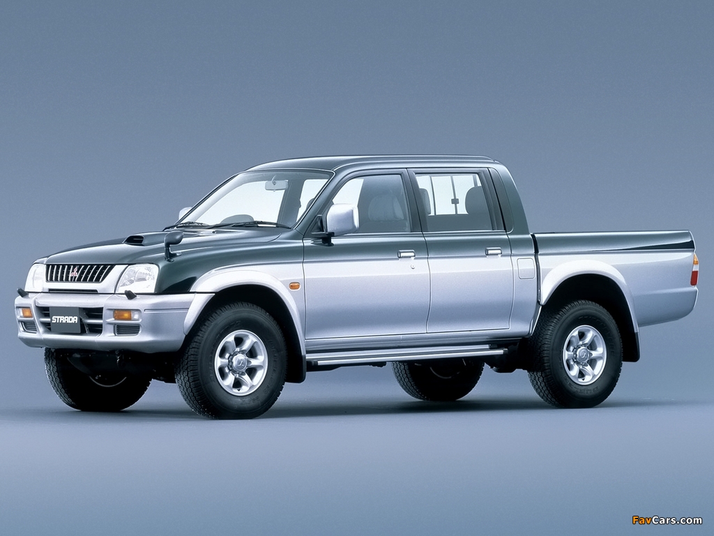 Mitsubishi Strada (K74T) 1998–99 pictures (1024 x 768)