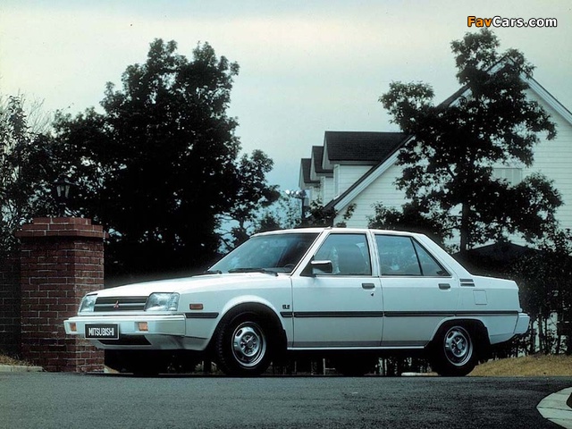 Photos of Mitsubishi Tredia 1982–90 (640 x 480)