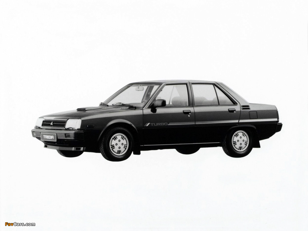 Photos of Mitsubishi Tredia Turbo 1985–90 (1024 x 768)