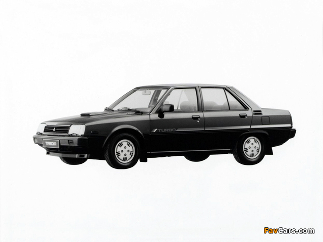 Photos of Mitsubishi Tredia Turbo 1985–90 (640 x 480)