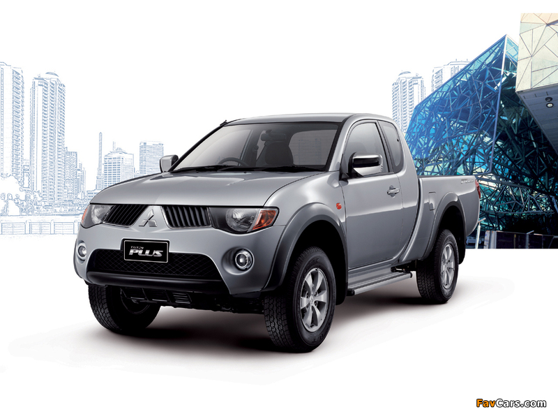 Mitsubishi Triton Plus Club Cab TH-spec 2006–10 wallpapers (800 x 600)