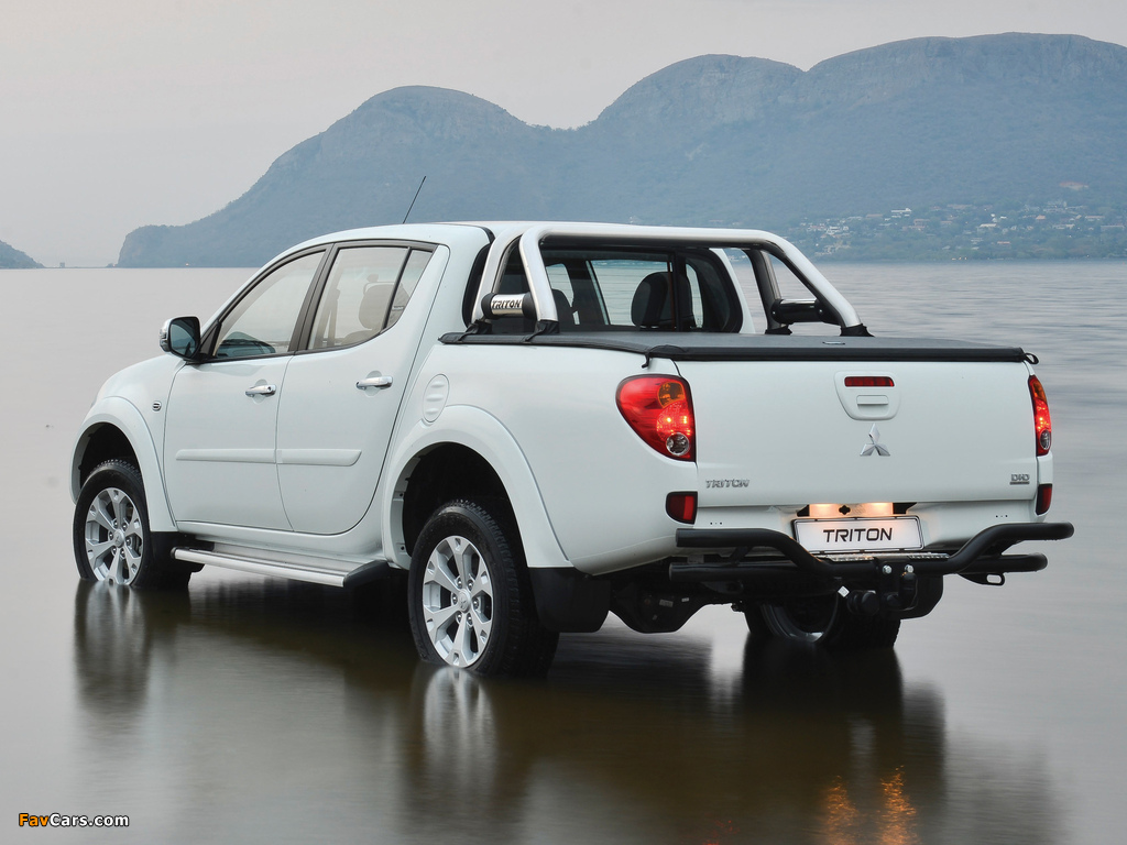 Mitsubishi Triton Double Cab ZA-spec 2013 images (1024 x 768)