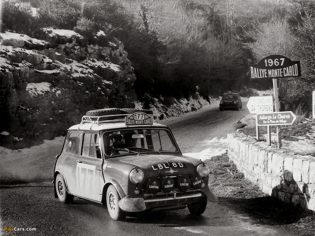 Morris Mini Cooper S Rally (ADO15) 1964–68 wallpapers (1024 x 768)
