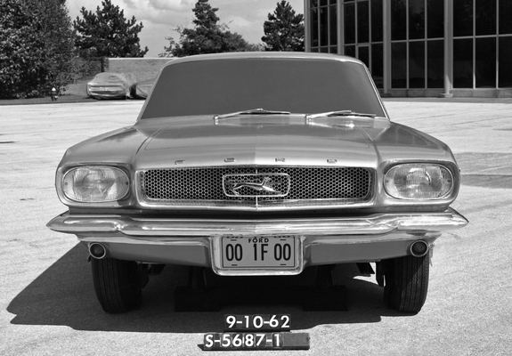 Mustang Cougar Proposal 1962 photos