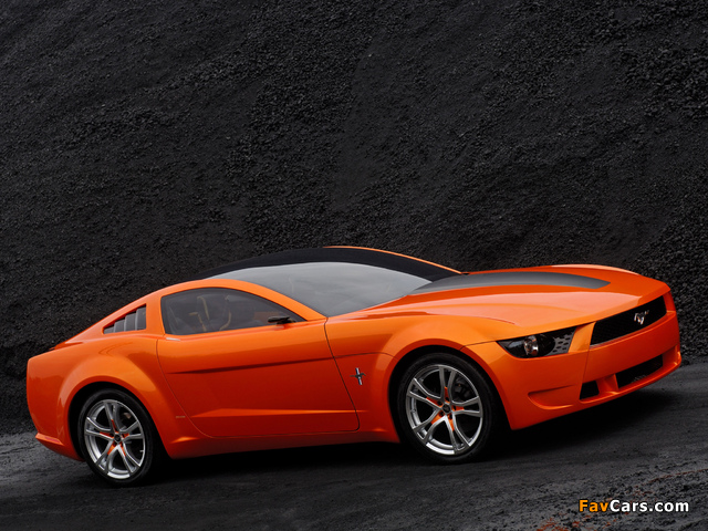 Mustang Giugiaro Concept 2006 images (640 x 480)