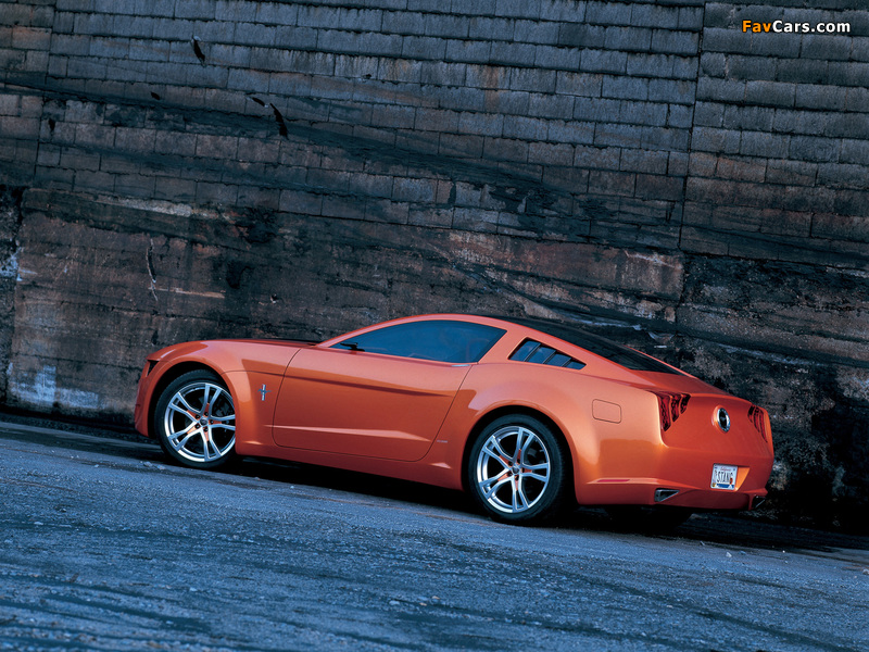 Mustang Giugiaro Concept 2006 photos (800 x 600)