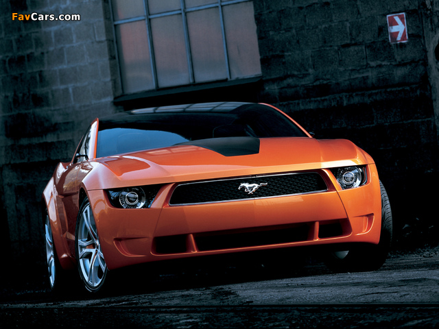 Mustang Giugiaro Concept 2006 photos (640 x 480)