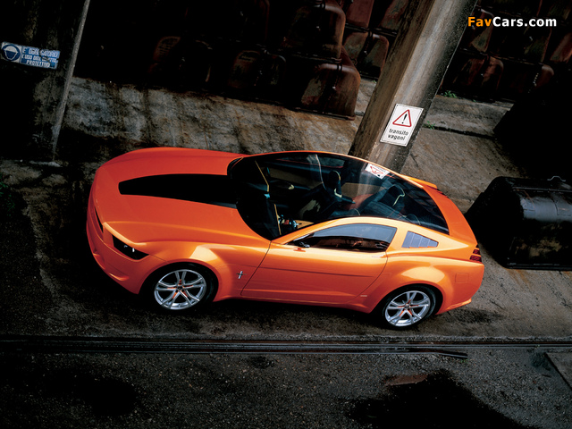 Mustang Giugiaro Concept 2006 photos (640 x 480)