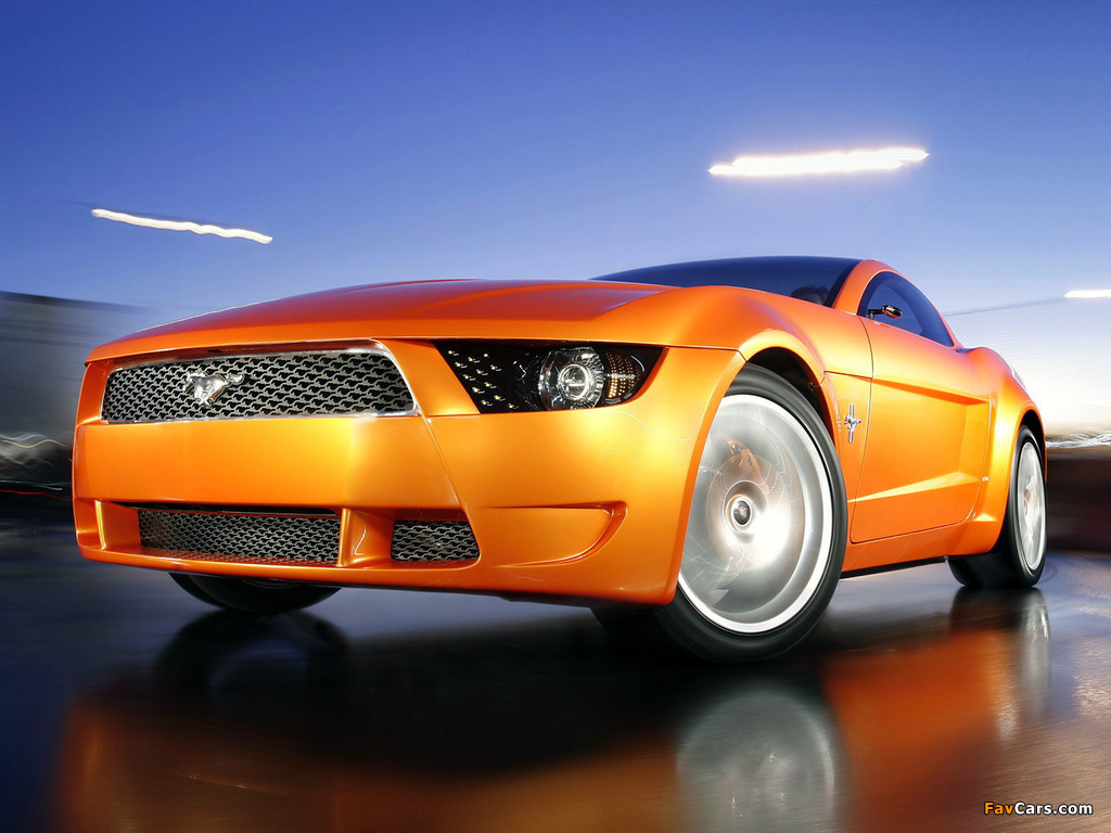 Mustang Giugiaro Concept 2006 wallpapers (1024 x 768)